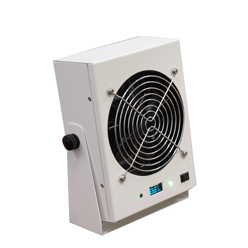 LED Display Auto-cleaning Ionizing Air Blower Desktop Antistatic Ion Fan